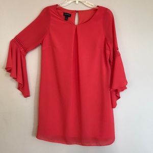 Amy Byers-Coral Dress - Medium